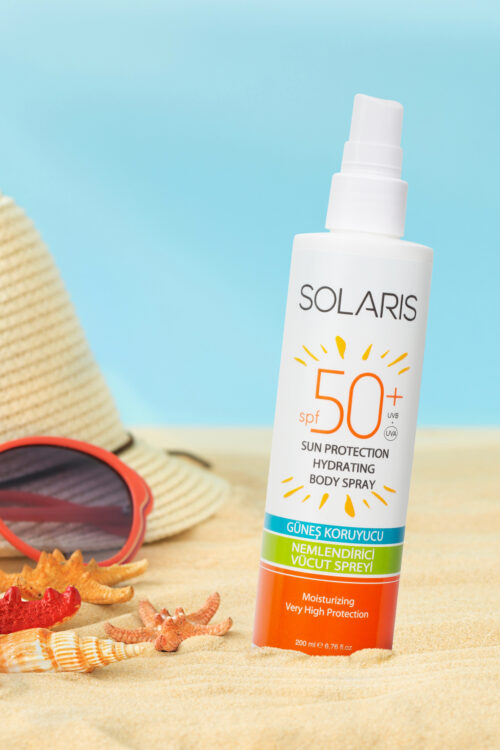 Solaris Güneş Koruyucu Sağlıklı Bronzlaşma Nemlendirici Vücut Spreyi Spf 50+ 200ml x 2 Adet - Görsel 4